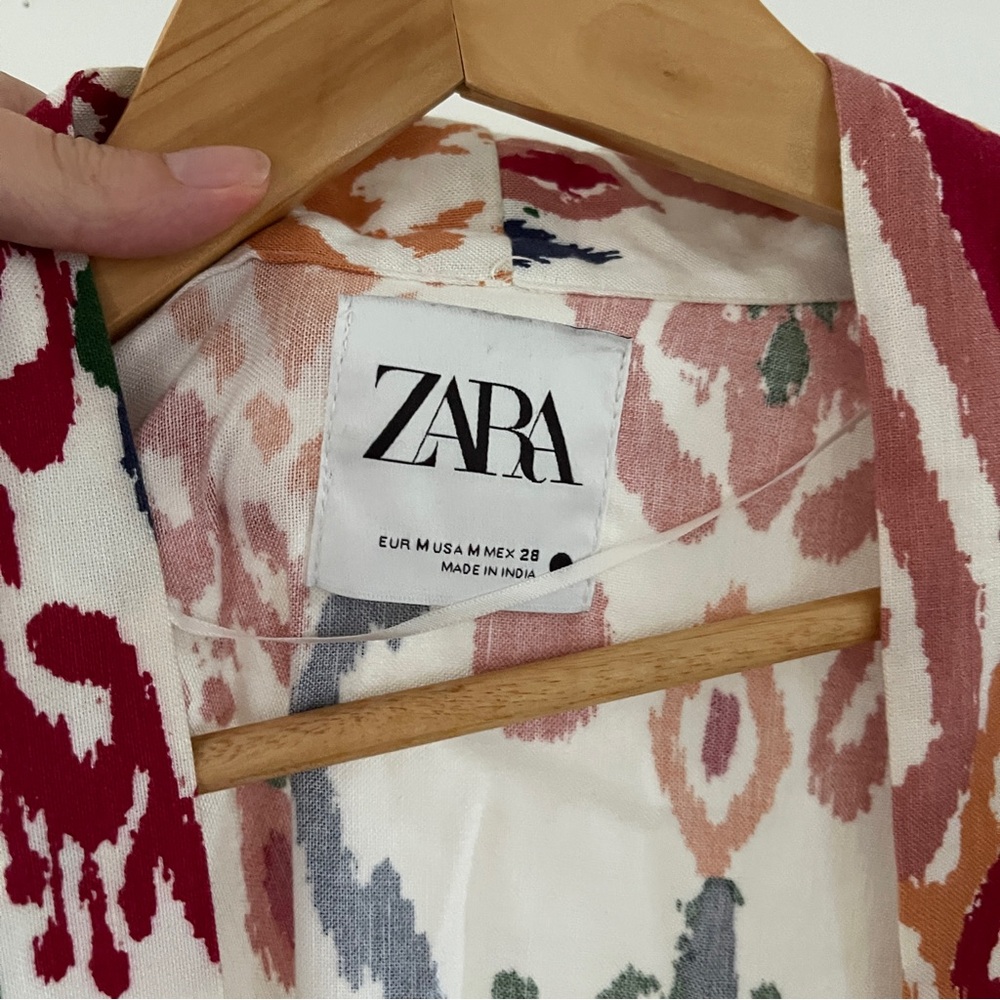 Zara Multicolor Kimono - Picture 4 of 6